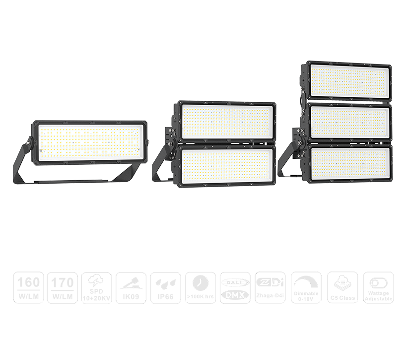 MAX-T LED High Mast Lights 400W-1800W 