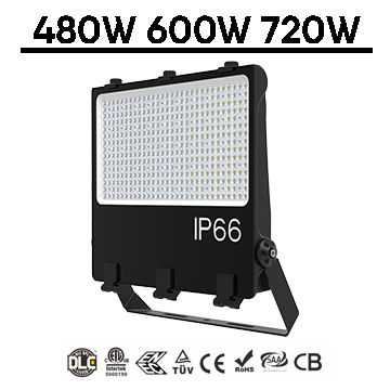 Anti-Glare NEMO High Power LED Flood Light for Tennis courts, badminton courts, indoor and outdoor sports fields Applications with IP66 and IK08 LED Lighting Power 480W 600W 720W 