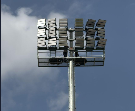 Lebanon stadium lighting case MAX 1500W LED High Mast  Lights 92pcs
