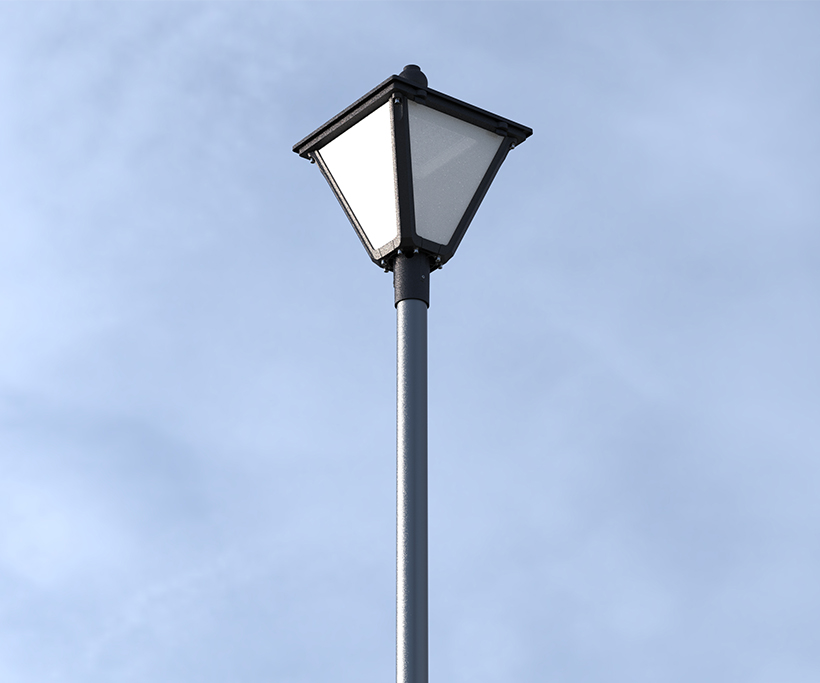 Villa Retro LED Post Top Lights