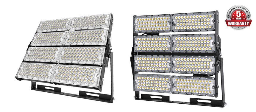 960W TUV SAA Outdoor Commercial LED High Pole Flood Lights show