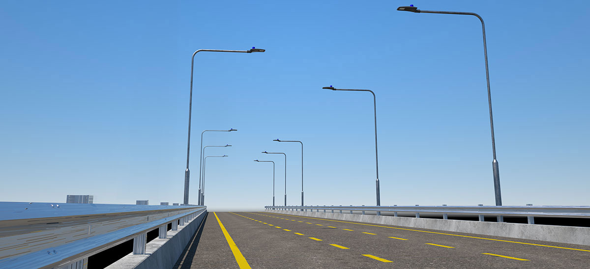 led road lights for road lighting