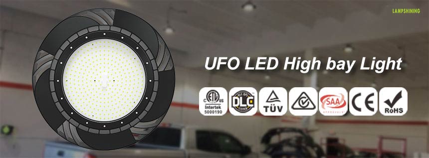 200w 130lm/w sosen ufo led high bay light certification