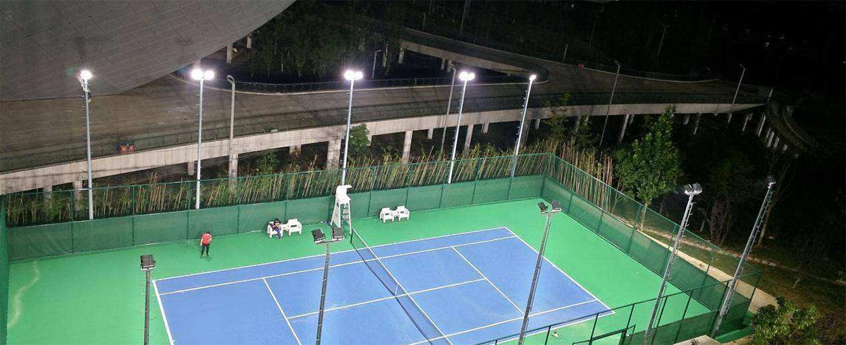 tennis court led lighting