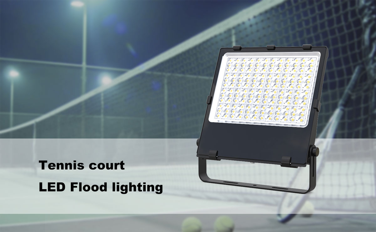 tennis court led flood light fixtures
