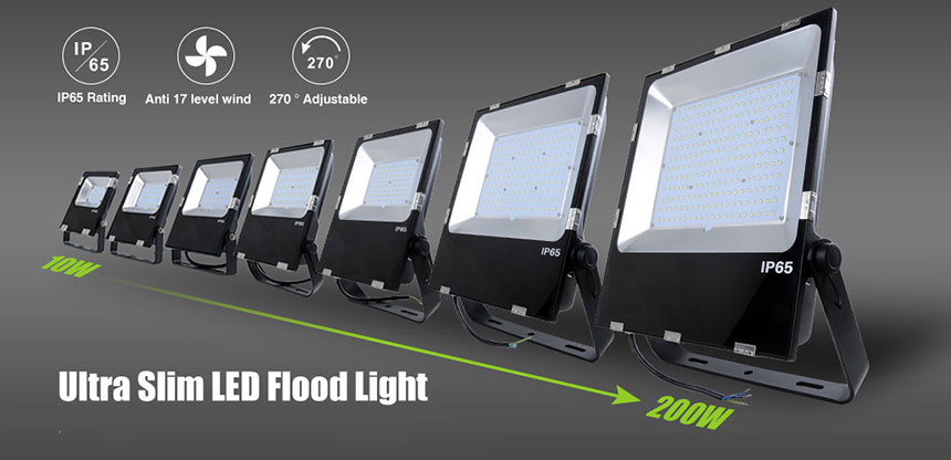 10-200w led flood lights