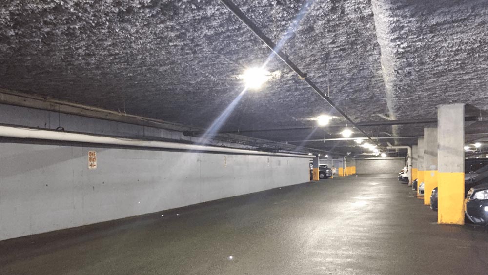 LED Underground Parking Garage Lighting
