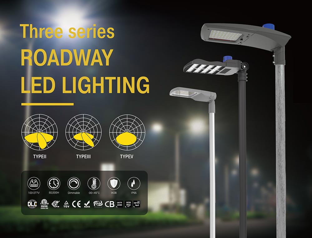 lampshining led roadway lighting fixtures