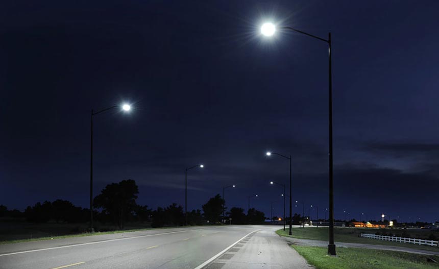 100W LED Street Light with Tempered glass, 100240VAC Type2m Type3m