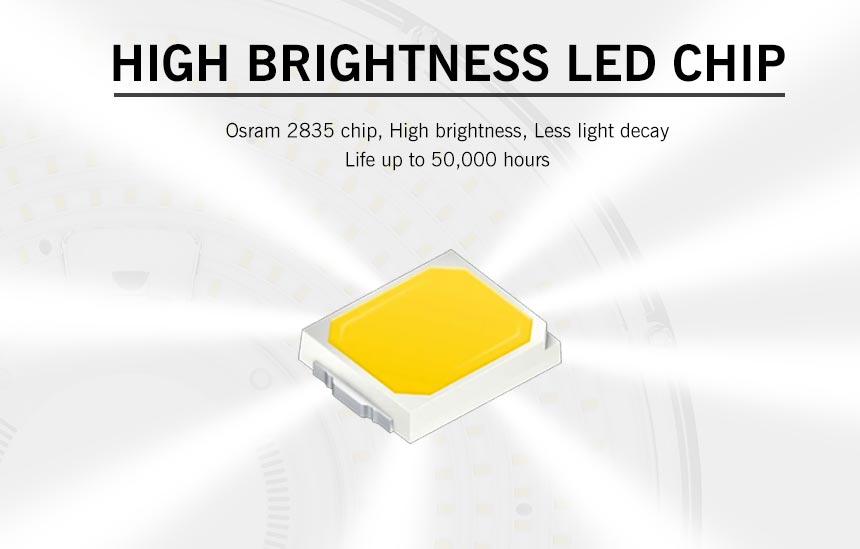 100w rgo ufo led high bay light uses high brightness osram 2835 chip