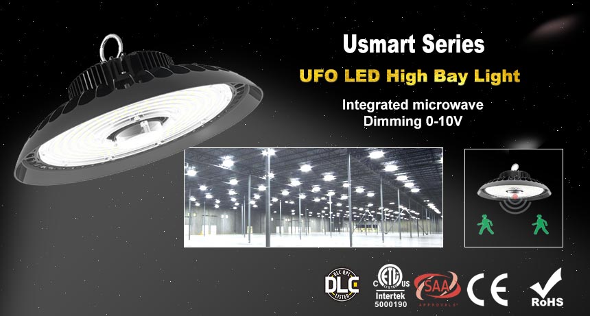 100w ufo led high bay warehouse lighting fixtures