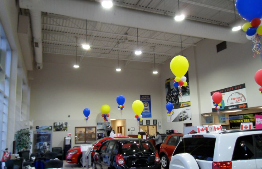 High Bay Lighting 100W LED Retrofit for Indoor Auto Sales Center