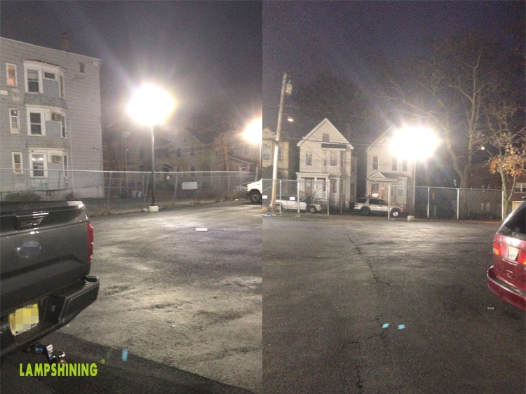module led light for outdoor parking lot lighting