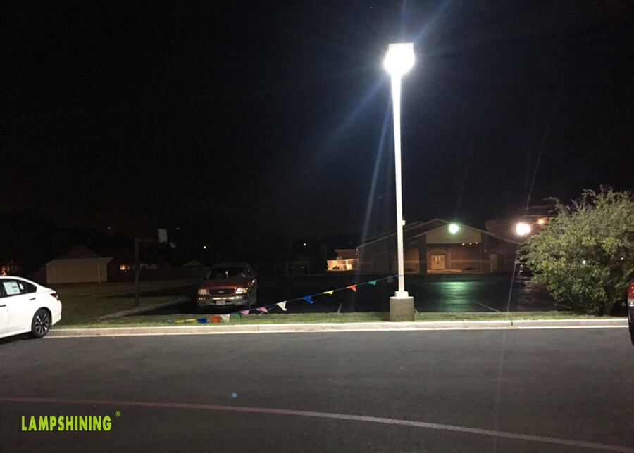 150W LED Corn Bulb to replace the HPS lamp for parking lot