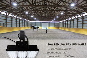 120W LED Low Bay Light for Racecourse Lighting - Customer Feedback