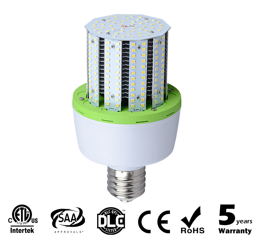 40W Short Version LED Corn Bulbs 5200Lm Equal 150W HID