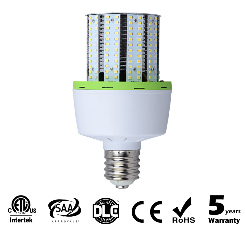 40W Short Version LED Corn Bulbs 5200Lm Equal 150W HID