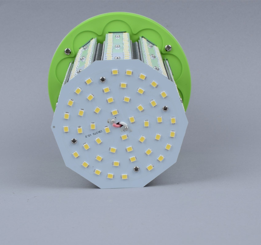 50W LED Corn Bulbs AC 347V 480V 6,250Lm 130Lm/W Equal 175W HID