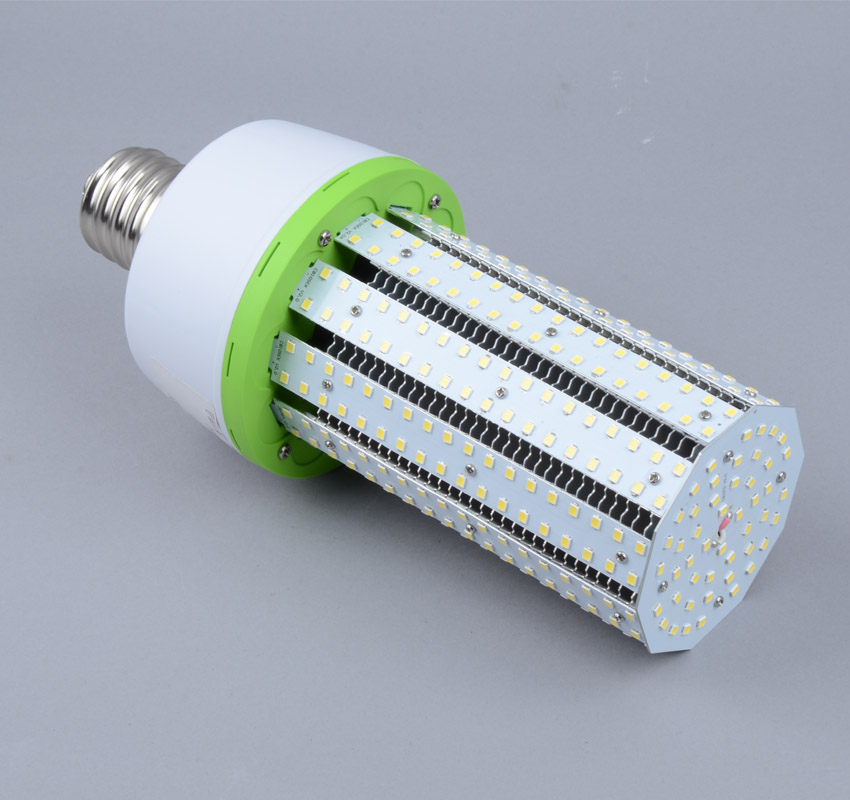 50W LED Corn Bulbs AC 347V 480V 6,250Lm 130Lm/W Equal 175W HID