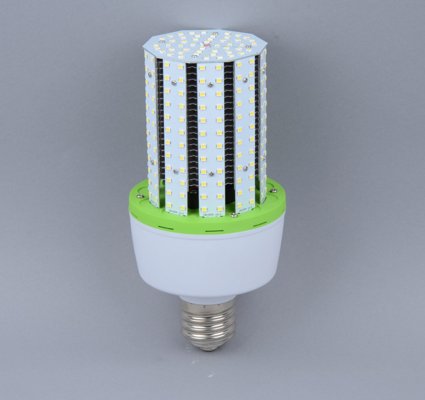 50W LED Corn Bulbs AC 347V 480V 6,250Lm 130Lm/W Equal 175W HID