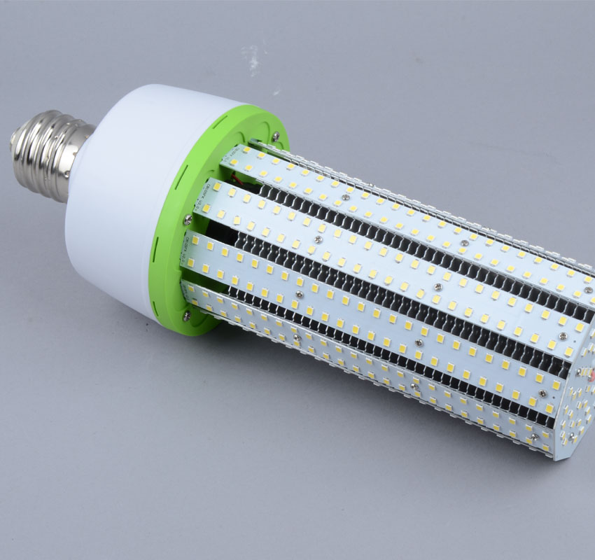 70W LED Corn Bulbs AC 347V 480V 9,100Lm 130Lm/W Equal 250W HID