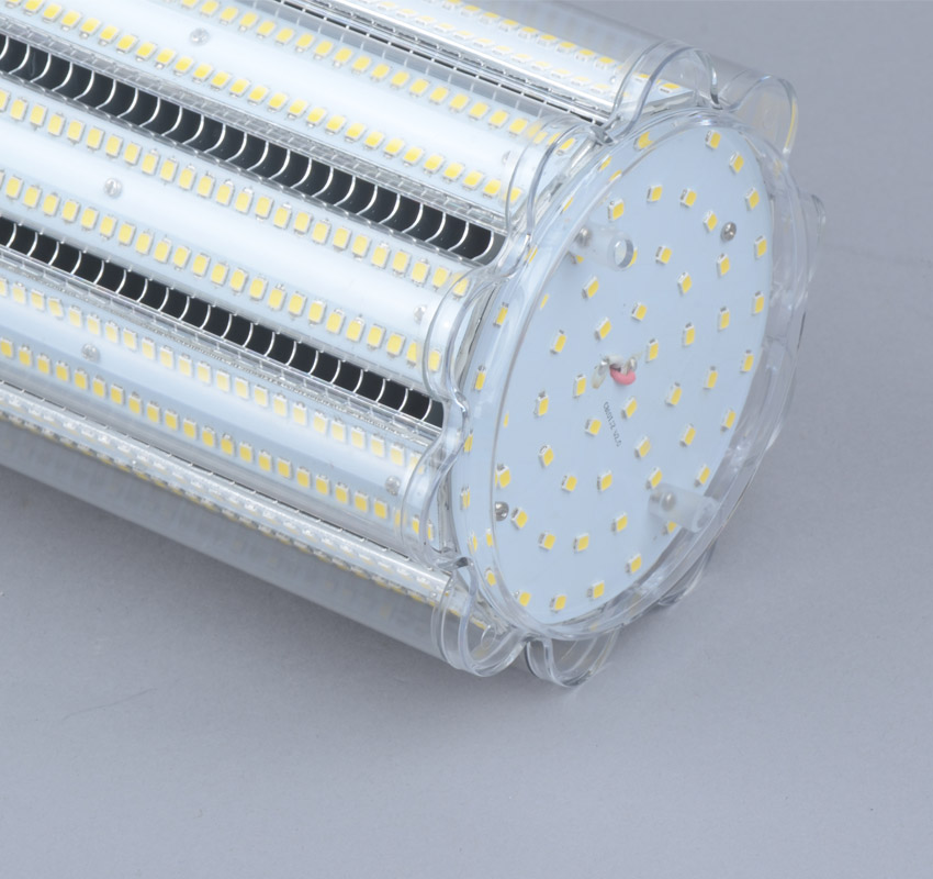 100W LED Corn Bulbs AC 347V 480V 13,000Lm 130Lm/W Equal 400W HID