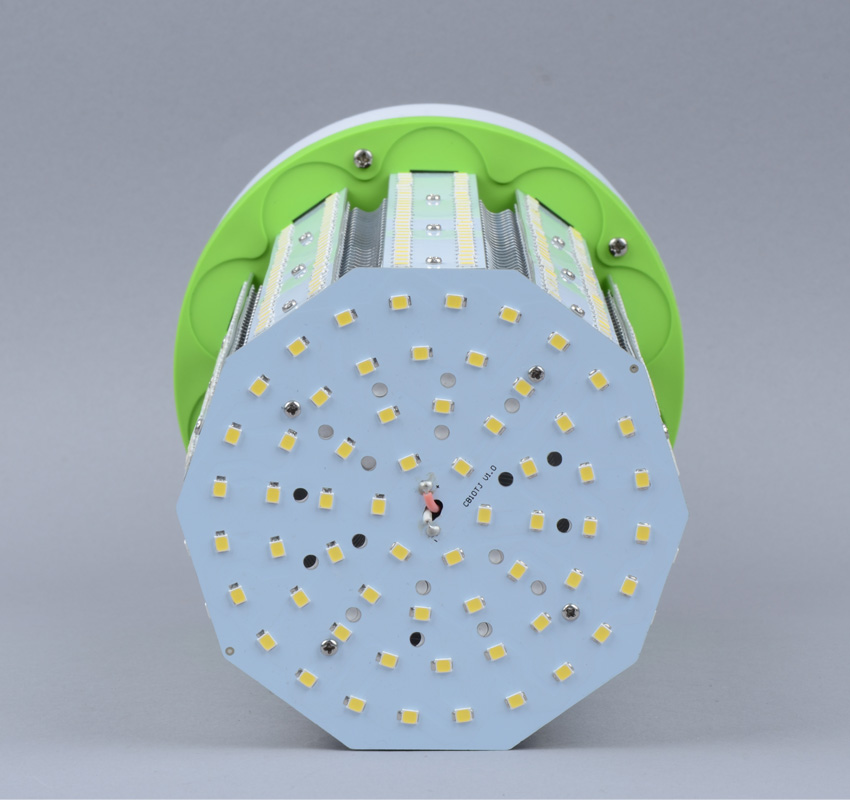 100W LED Corn Bulbs AC 347V 480V 13,000Lm 130Lm/W Equal 400W HID