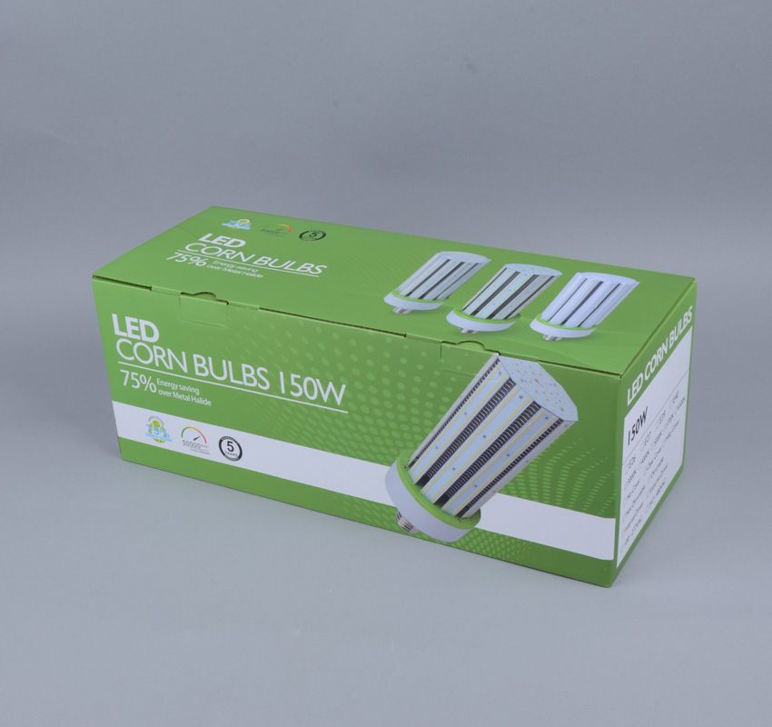 150W LED Corn Bulbs AC 347V 480V 19,500Lm 130Lm/W Equal 500W HID