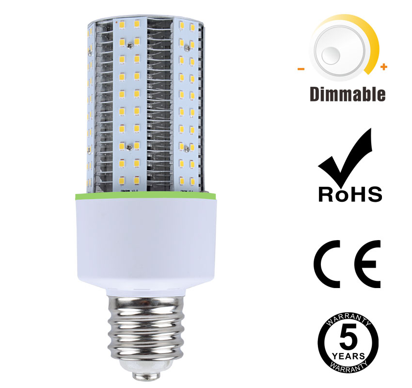 20W Dimmable LED Corn Bulbs 2,500Lm Equal 75W HID