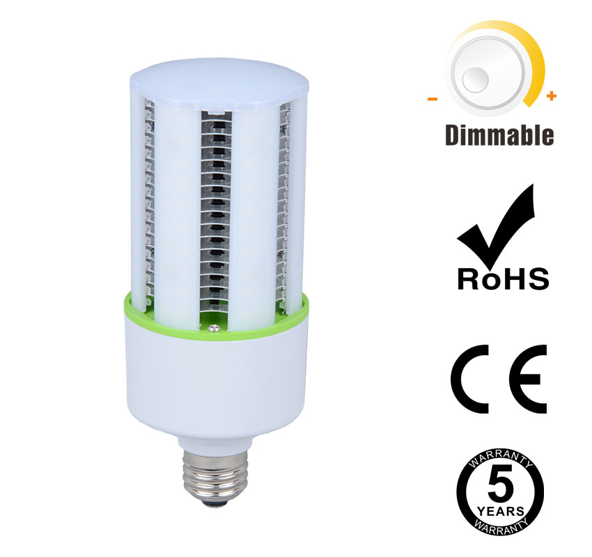 20W Dimmable LED Corn Bulbs 2,500Lm Equal 75W HID