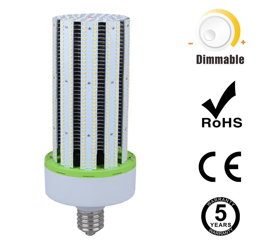 120W Dimmable LED Corn Bulbs 15,600Lm Equal 450W HID