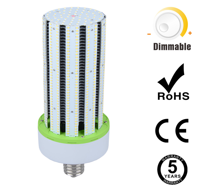 120W Dimmable LED Corn Bulbs 15,600Lm Equal 450W HID