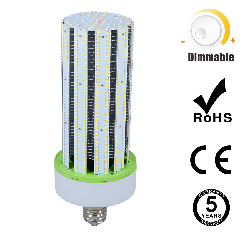 150W Dimmable LED Corn Bulbs 19,500Lm Equal 500W HID