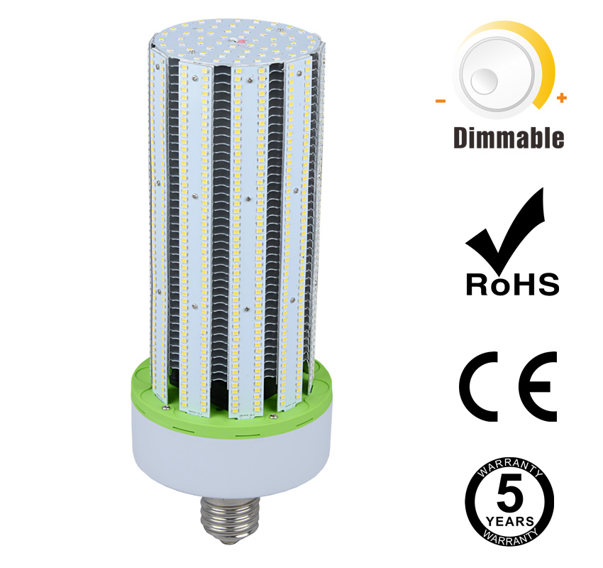 150W Dimmable LED Corn Bulbs 19,500Lm Equal 500W HID