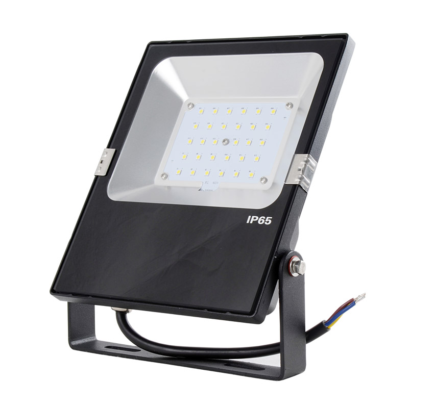 30W LED Flood Light Fixtures 3900Lm Waterproof CE RoHS SAA Ctick