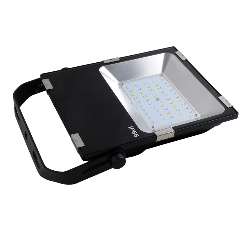 50W LED Flood Light Fixtures 6500Lm Waterproof CE RoHS SAA Ctick