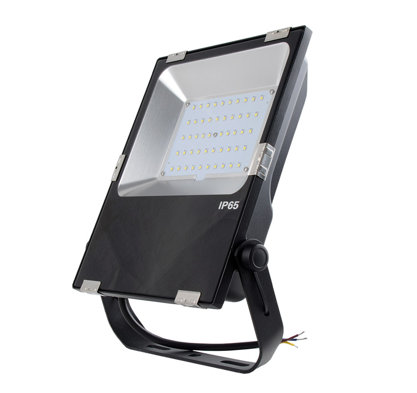 50W LED Flood Light Fixtures 6500Lm Waterproof CE RoHS SAA Ctick