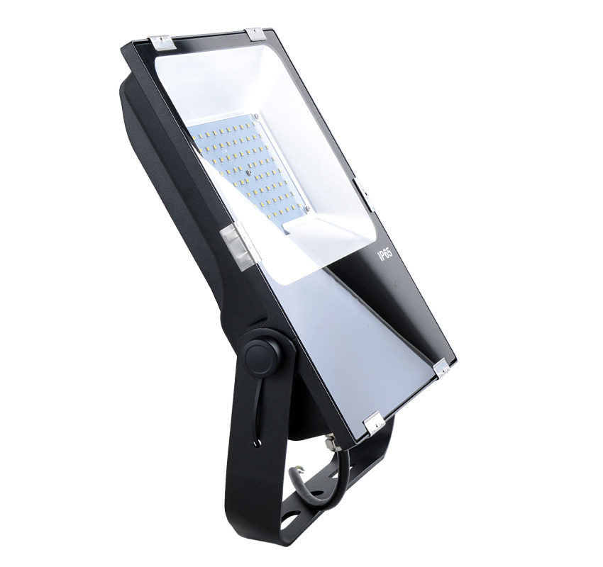 70W LED Flood Light Fixtures 9100Lm Waterproof CE RoHS SAA Ctick