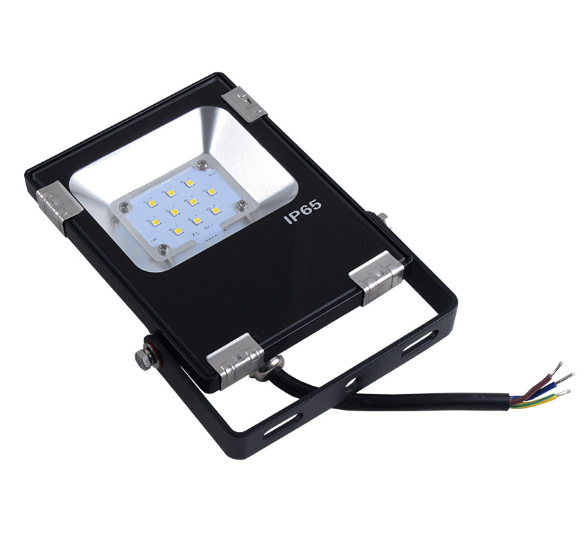 10W LED Flood Light Fixtures 1300Lm Waterproof CE RoHS SAA Ctick