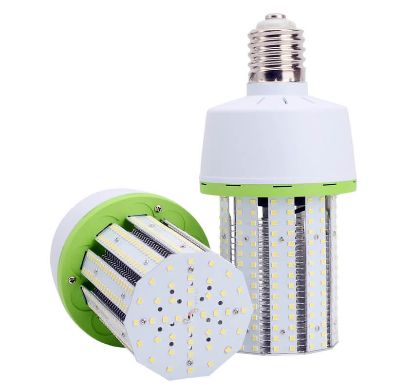 50W LED Corn Bulbs 6,250Lm Equal 225W HID External driver AC 347V~480V