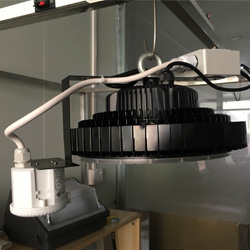 ufo led high bay light with IP65 Microwave Motion Sensor