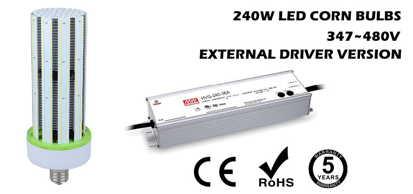 ce rohs 240W led corn light show.jpg