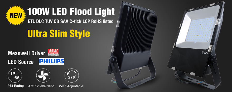 100W led flood lights