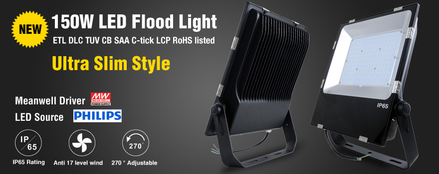 150W led flood light