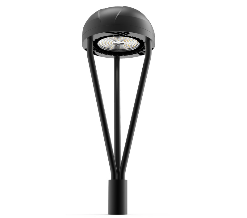 100w Led Post Top Light Photocell, Outdoor Post Lamps With Photocell
