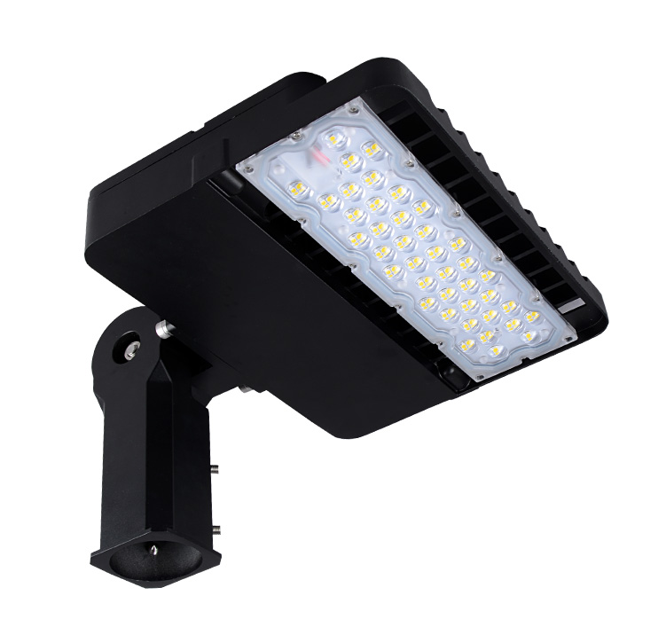 100W LED Shoebox Area Light Fixtures 170Lm/W 17000Lm