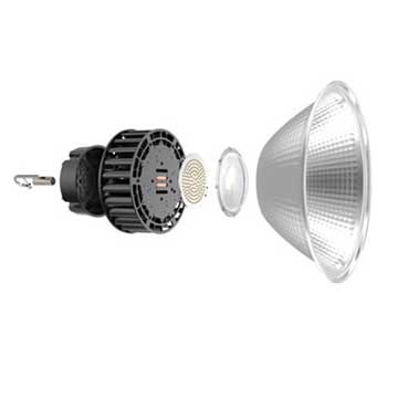 100W Round LED High Bay Light,12000 Lumens