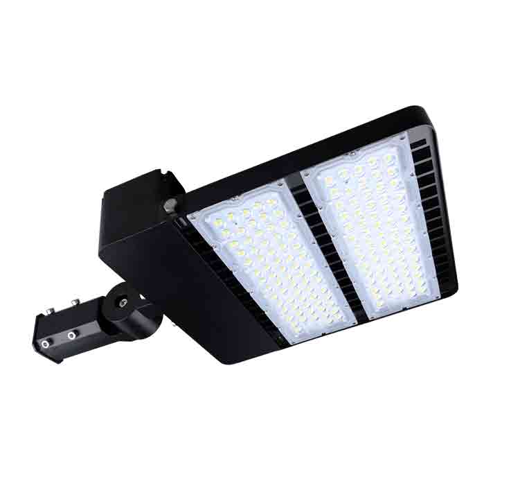 300W LED Shoebox Area Light Fixtures 180Lm/W 54000Lm
