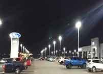 LED Parking Lot Lamp application