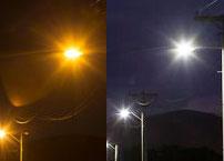 LED vs HPS street lights